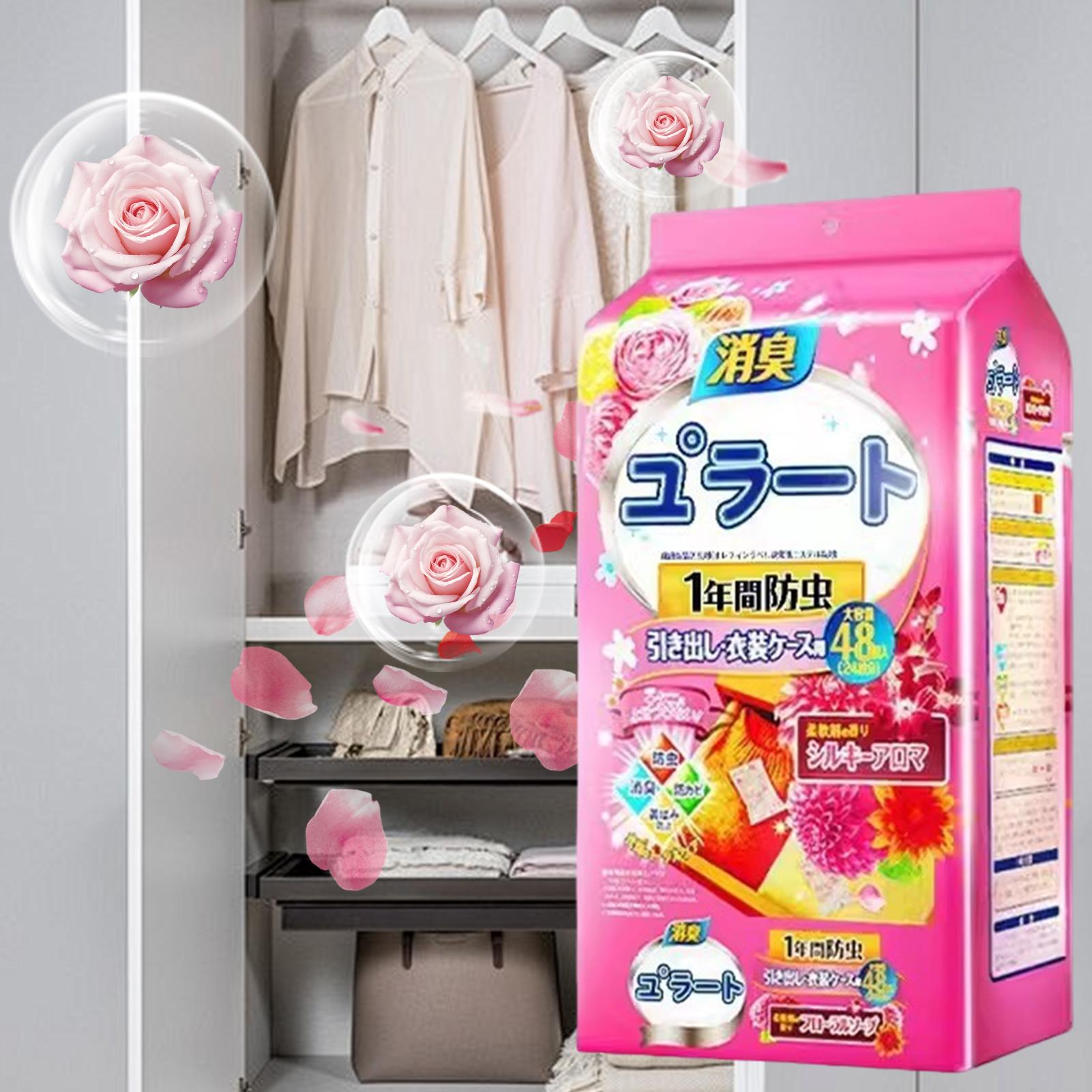 Shoe Deodorizer Ball - Closet Scent Bags 48pcs Insect Repellent