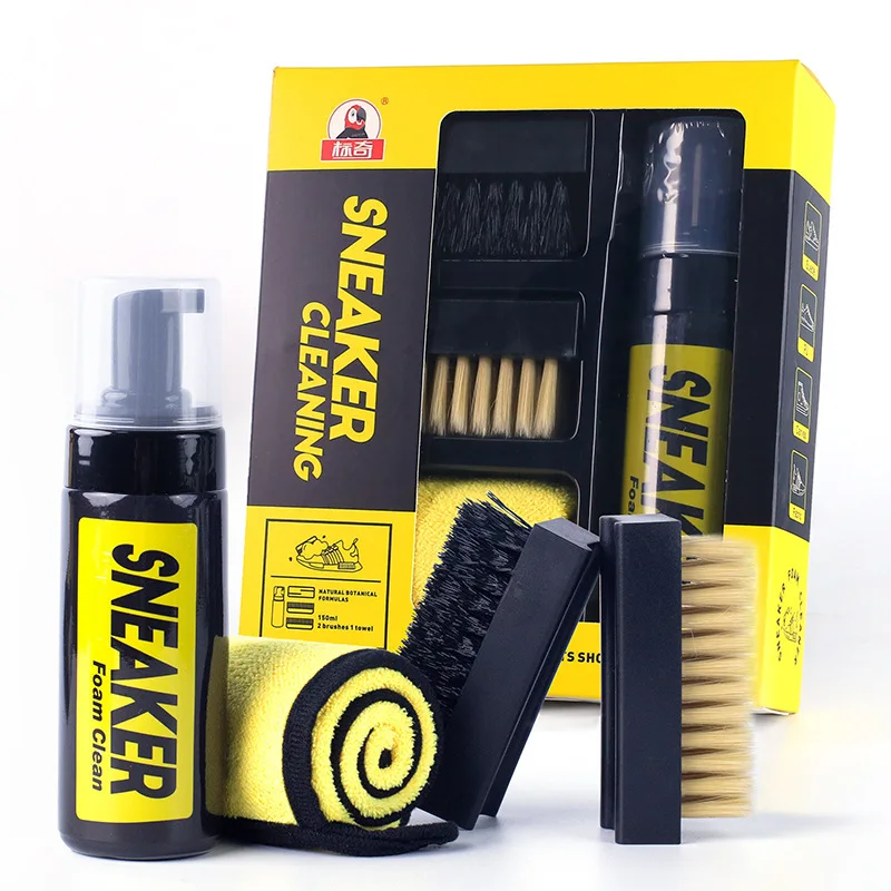 White Sneaker Care Kit - Water-Free Foam Sneakers Cleaner 150ML Shoes