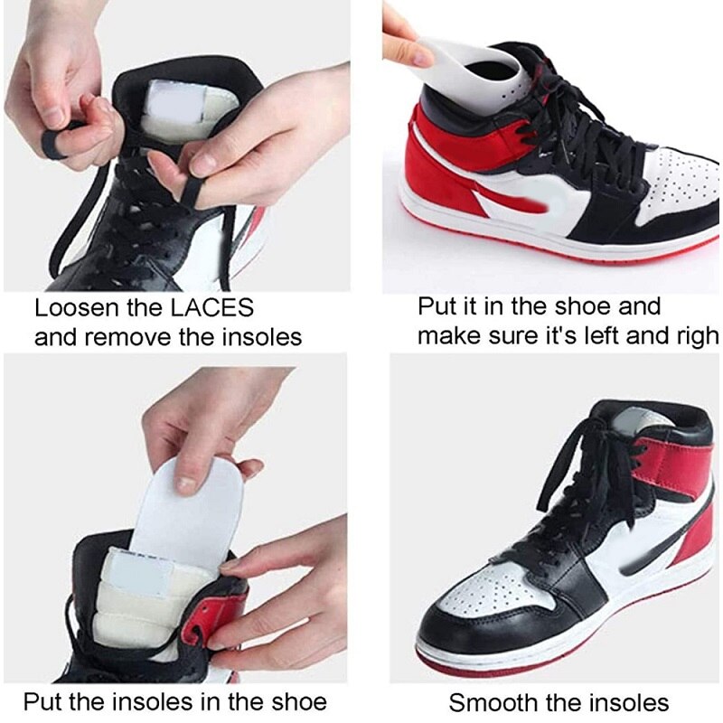 2 Pacs New Shoe Care Sneaker A - Crease Protector Toe recension och pris