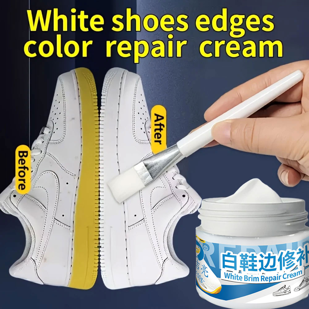 New White Shoe Edge Restorer 5 - White Sneaker Care Kit recension och pris