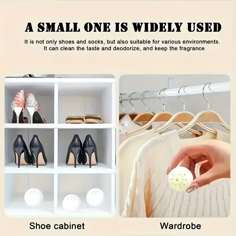 6/12/18pcs Household Shoes And - Shoe Deodorizer Ball recension och pris
