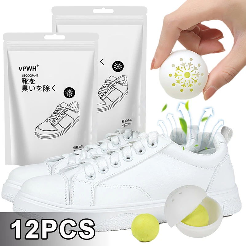 1-12Pcs Deodorizer Freshener B - Shoe Deodorizer Ball recension och pris