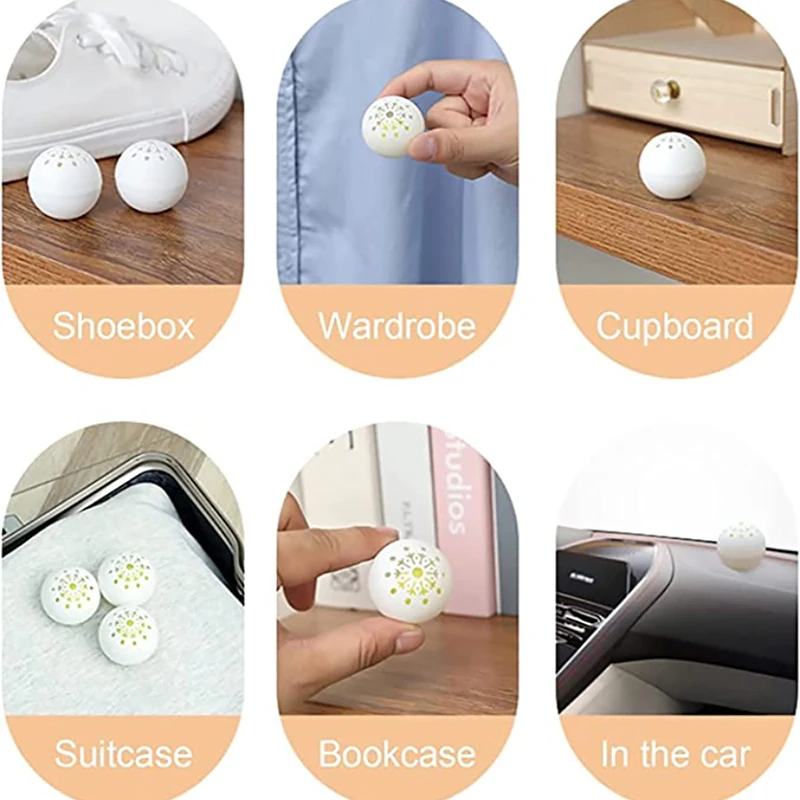 1-12Pcs Deodorizer Freshener B - Shoe Deodorizer Ball recension och pris