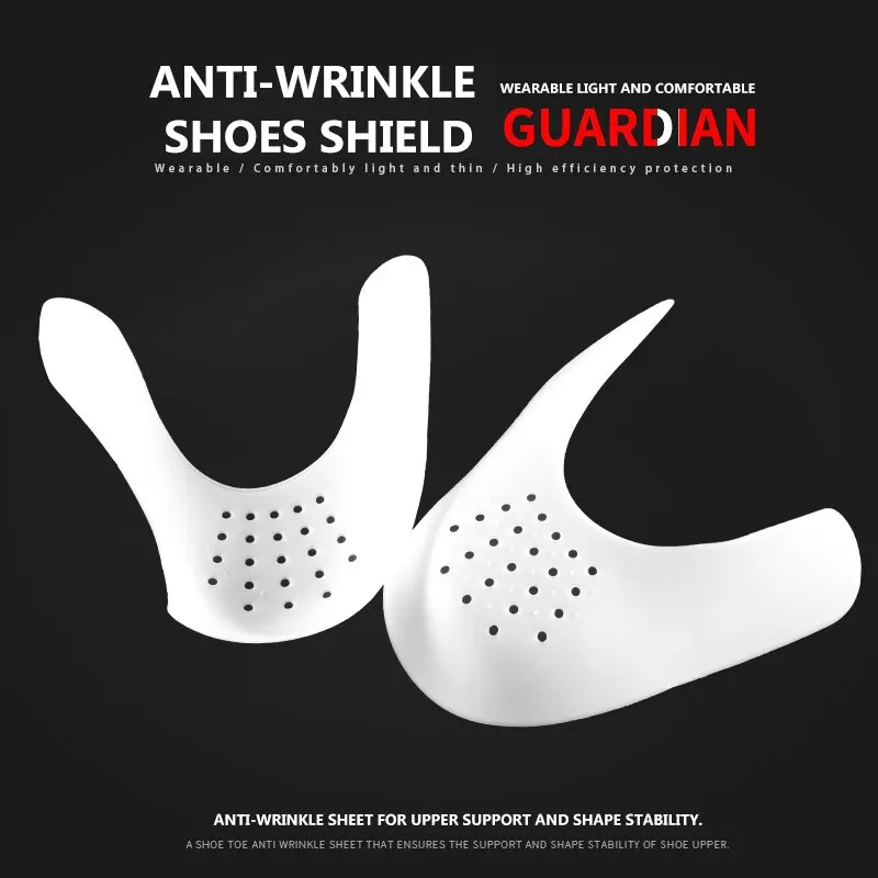 1 Pair New Shoe Care Sneaker A - Crease Protector Toe recension och pris