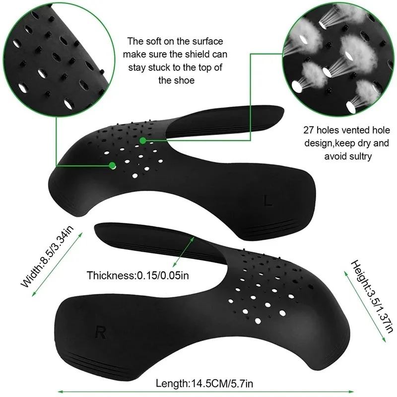 4/8Pcs Shoes Crease Protector  - Crease Protector Toe recension och pris