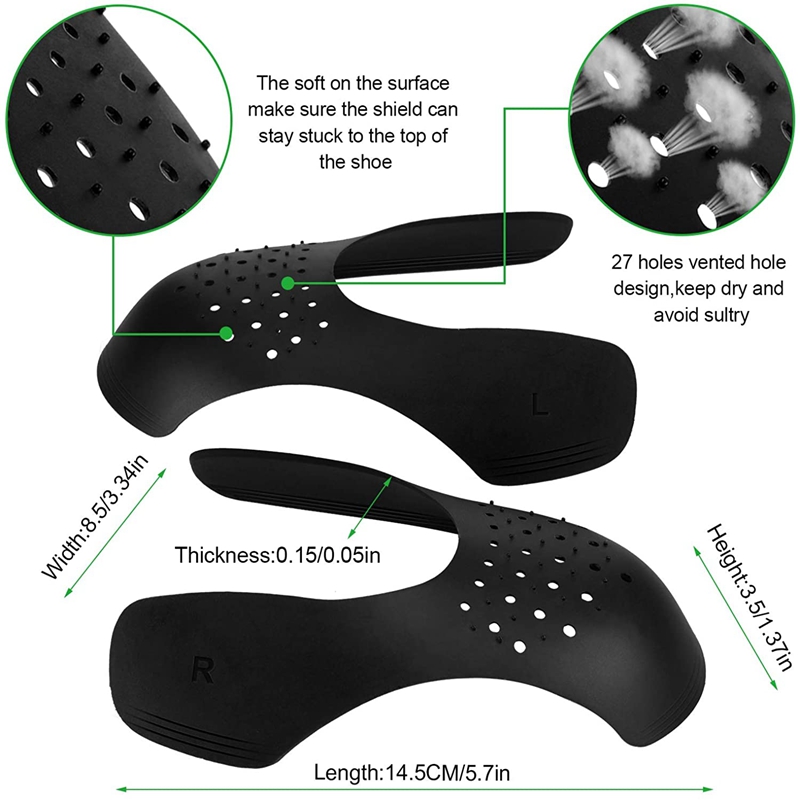 4Pcs Crease Protector Shoe Hea - Crease Protector Toe recension och pris